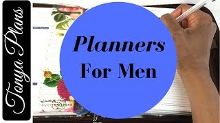 Planners For Men  How My Husband Uses His Planner [upl. by Auberta]