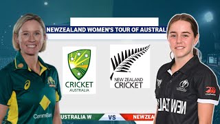 🔴NZW vs AUSW Live  Australia Women vs New Zealand Women Live Cricket Score amp Commentary [upl. by Sloan]