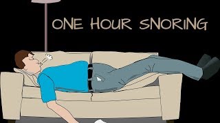 One Hour Snoring Sound Effect [upl. by Eibba]