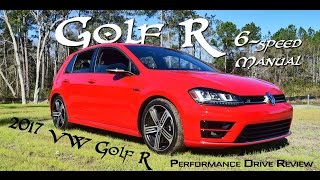 HD Performance Drive  2017 VW Golf R  6Speed Manual [upl. by Anahoj517]