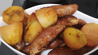 linguiça com batata na panela de pressão [upl. by Annice677]