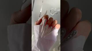 unghie lunghe 5 cm 😱📏 nails unghie nailart unghielunghe ricostruzioneunghie [upl. by Jehovah]