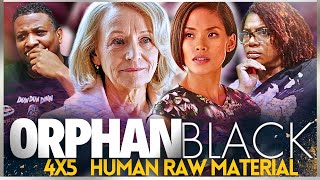 Orphan Black 4x5 quot Human Raw Materialquot REACTION [upl. by Hsaniva]