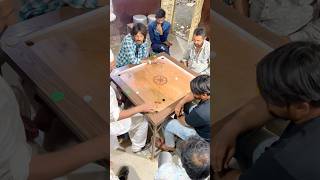 Carrom king 👑 guy’s black goti ruk gai sit viral youtuber carromking youtube youtubeshorts [upl. by Sauveur]