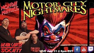 Motor City Nightmares Recap  Monday Maniacs  Death Curse Society [upl. by Acimat]