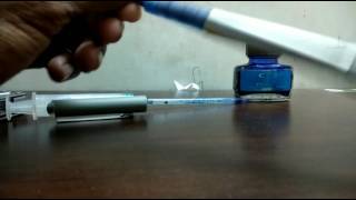 How to fill uniball eye Roller ball pen [upl. by Irab]