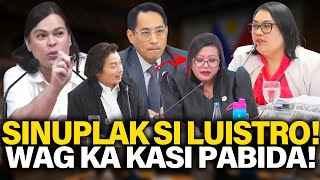 NAPAKA LUPET NATO BUTATA SI LUISTRO KAY USEC PUO MGA TAMBA AT LIZA BISTADO ANG PLANO [upl. by Eisenhart]