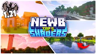 New  MCPE 121  Top 5 Newb Shaders [upl. by Nerha]