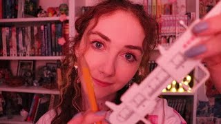 Measuring Every Part of Your Face ASMR [upl. by Farris]