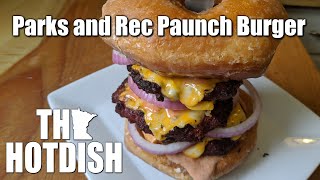 Parks and Rec Inspired Paunch Burger  The Hotdish [upl. by Ronnoc898]