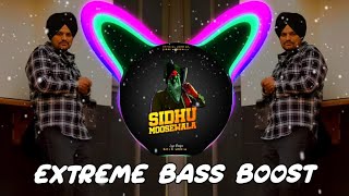 Tochan Extreme Bass Boost Sidhu moosewala  Punjabi song  Warning ⚠️ [upl. by Hearn769]