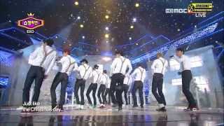 FULL 131218 EXO  Miracles in December  Christmas Day  MBC Show Champion [upl. by Ki]