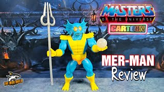 MOTU Origins Cartoon Collection MerMan Figure Review [upl. by Ennoval639]