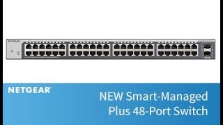 NEW SmartManaged Plus 48Port Switch  Business [upl. by Aciretnahs]