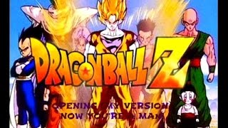 Dragon Ball Z Opening Theme Song My Version DVDA  Now Youre a Man [upl. by Muller]