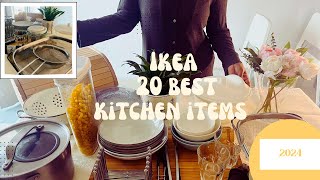 20 IKEA Kitchen items that you won’t regret buying  Modern and New Kitchen essentials 2024 [upl. by Sitrik113]