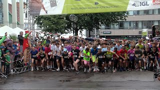 Über 2000 Läufer beim 30 SOLCOM Altstadtlauf in Reutlingen [upl. by Eiznikcm]