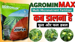 Agromin Max  Agromin Max uses in hindi  Agromin Micronutrient fertilizer [upl. by Stutsman877]