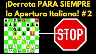 Derrota PARA SIEMPRE a la Apertura ITALIANA 2 Sub 1600 [upl. by Reh]