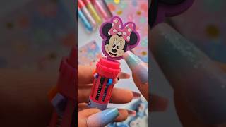 Minnie Mouse Color Pen Paper minnie pen colors paper shorts [upl. by Larimor]