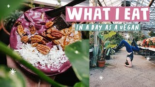 WHAT I EAT IN A DAY  whole food vegan diet [upl. by Crudden]