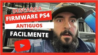 Tutorial  Descargar software VIEJOS  ANTIGUOS PlayStation 4  Firmware PS4 2022 [upl. by Leahcimal2]