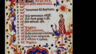 Old Roman chant  Domine audivi auditum tuum [upl. by Hanala391]