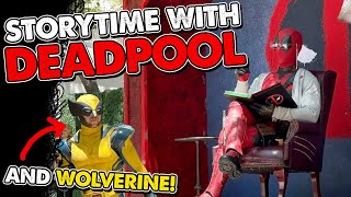 Story Time With Deadpool and Wolverine at Disney California Adventure [upl. by Orit]