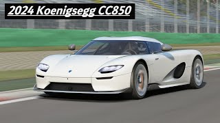 2024 Koenigsegg CC850 Review  Assetto Corsa [upl. by Reeva]