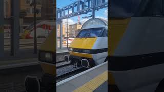 from London Kings Cross to leeds class 91119 and 82225 1 tonetraintrainspotting [upl. by Oigaib888]