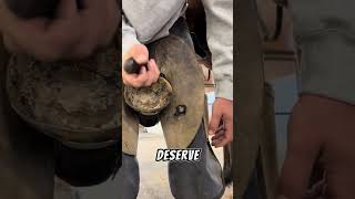 HOOF TRIMMING That You NEED TO SEE  horse hooftrim animals [upl. by Utimer]