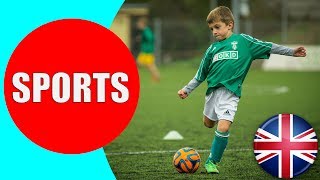 Sports for Kids  Learn Different Types of Sports Vocabulary for Children in English [upl. by Araid]