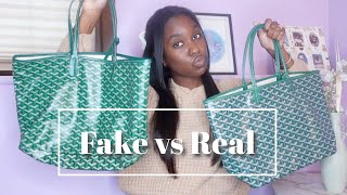 Goyard fake vs real tote [upl. by Dihgirb828]