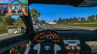 Toyota Camry 2006  Euro Truck Simulator 2  ETS2 151  Logitech G29 Gameplay [upl. by Peregrine753]