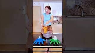 Water Glove Poking Challenge So Exciting Save It For Later Funnyfamily Familygames [upl. by Therron506]