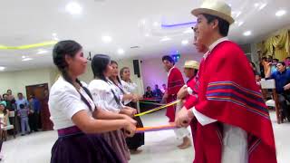 FOLKLORE ECUATORIANO MUSICA ANDINA DANZA LEO ROJAS [upl. by Aicatsue]