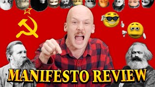 Should You Read The Communist Manifesto BALD REVIEW [upl. by Atnima]