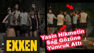 Survivor Konseyde Yasin Hikmet Kavgası Kesilen Sahneler Tamamı SANSÜRSÜZ EXXENTvde Yok [upl. by Cassy]