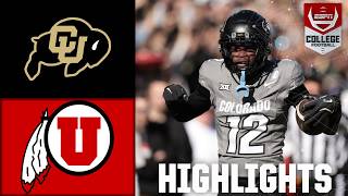 Utah Utes vs Colorado Buffaloes  Full Game Highlights  ESPN College Football [upl. by Olocin]