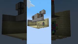 🚪 Quick amp Easy Piston Door ⏱️ minecraft minecraftmovie minecraftfilm [upl. by Nosreffej441]