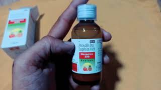 Amoxycillin Oral suspension ip  Novamox 250 syrup used for  Amoxycillin oral suspension 250mg5ml [upl. by Idola]