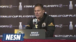 Bruce Cassidy Gives Injury Update On Chris Wagner Details Tuukka Rask Success [upl. by Carew]