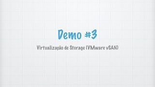 Demo 3  Criando um cluster vSAN VMwareSoftLayer [upl. by Esbenshade]