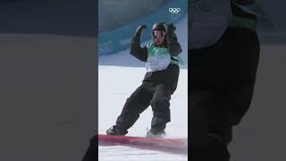 Su Yimings incredible run from the Mens Snowboard finals at Beijing2022 where he won gold 🏂🥇 [upl. by Hurff]