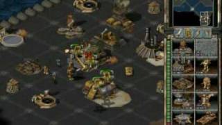 CampC TIBERIAN SUN GDI Gameplay Mod map Water World [upl. by Aneema]