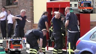 Notruf Alarmierung amp Ausrücken der Freiwilligen Feuerwehr Alfter [upl. by Ednutabab]