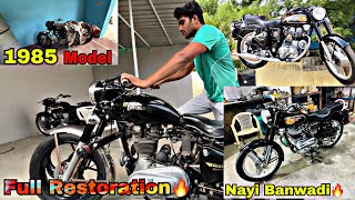 1985 Model Standard Bullet😳 नई बनवादी🔥 Full Restrictions💯shekher5600Vlogs [upl. by Bonnee]