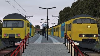 Train Simulator Haarlem  Hoorn with NS Mat64 [upl. by Niltyak552]