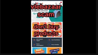 vlebazaar online scam  dont buy products from vlebazaar vlebazaarscam [upl. by Nayk262]