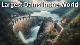 Top 10 Largest Dams in the World  10 Most Beautiful Largest Dams in the World [upl. by Carlstrom183]